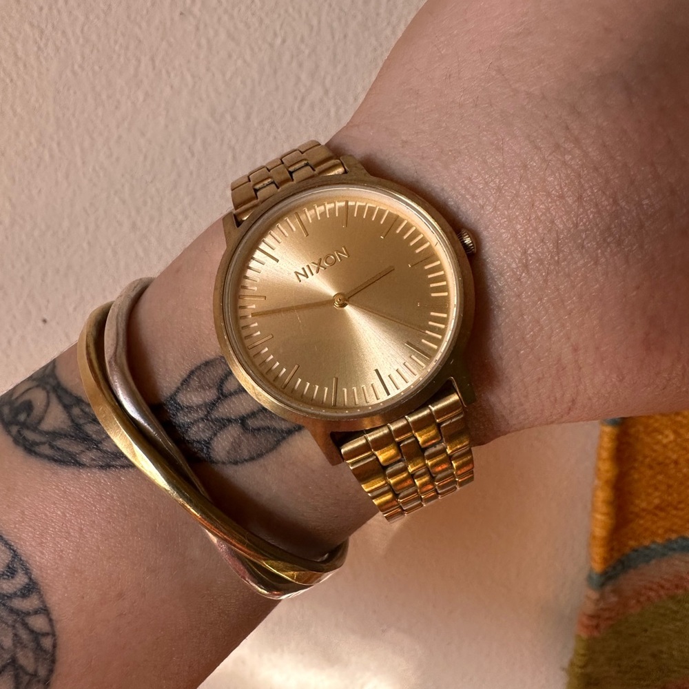 Nixon The Porter Gold Watch